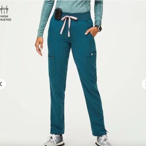 Figs Caribbean Blue High Waisted Yolas MP